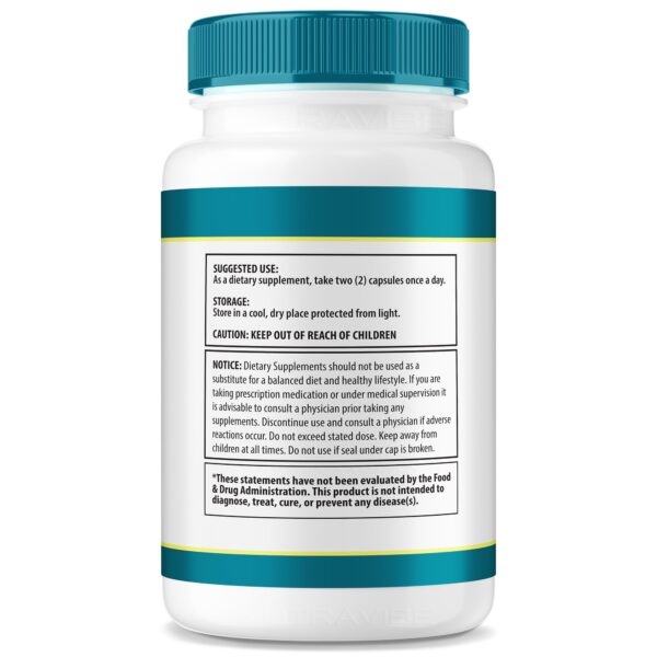 Etiqueta de GLPro Blood Balance Formula