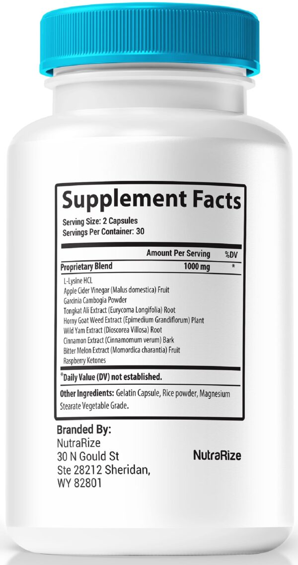 Suplemento Rejuvenateur mezcla nutritiva 60 cápsulas