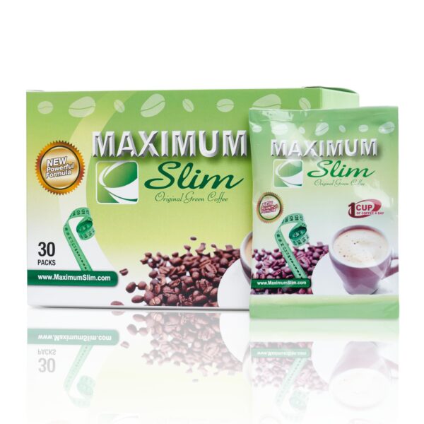 Caja Maximum Slim Café Verde Original 30 cápsulas