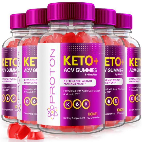 Paquete Gomitas Proton Protein Keto ACV para pérdida peso 300 unidades