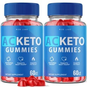 Gomitas AC Keto rize labs envase frontal