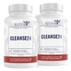 Capsula Cleanse24 con etiqueta visible