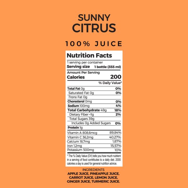 Jugo prensado en frío para limpieza y energía