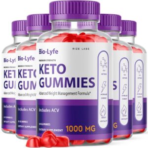 rize labs BioLyfe Keto ACV gomitas suplemento fuerza máxima