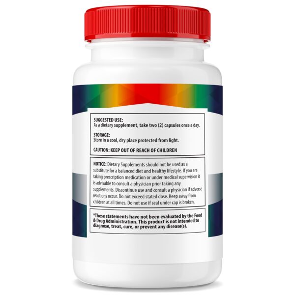 Detalle de cápsulas Eagle Eye Vision para salud ocular