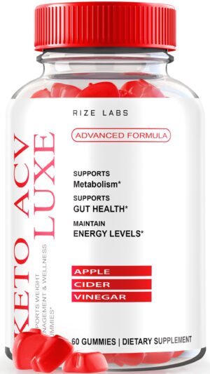 Gomitas Keto ACV Luxe rize labs para pérdida de peso