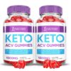 Paquete de 2 Keto ACV Gummies vinagre manzana y granada