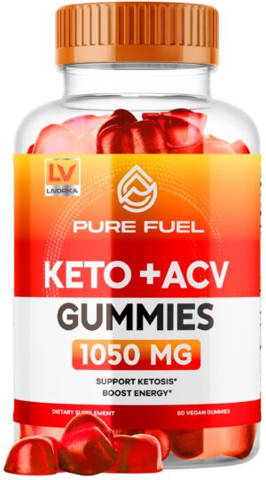 Gomitas Pure Fuel Keto ACV para apoyo cetogénico
