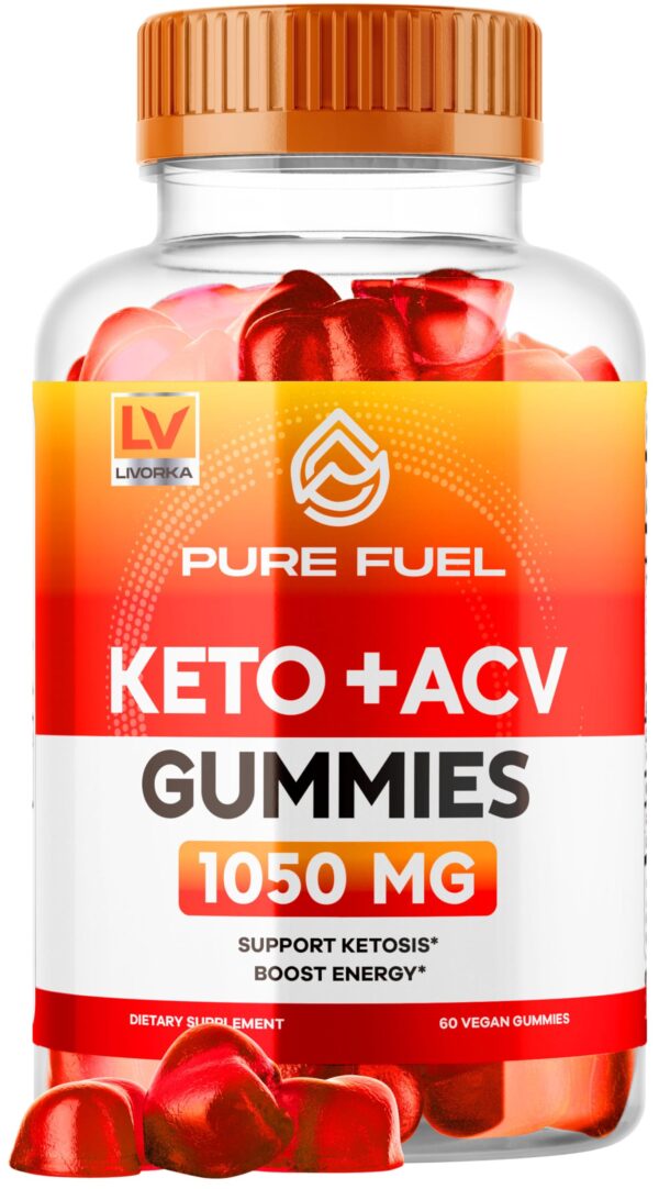 Gomitas Pure Fuel Keto ACV para apoyo cetogénico