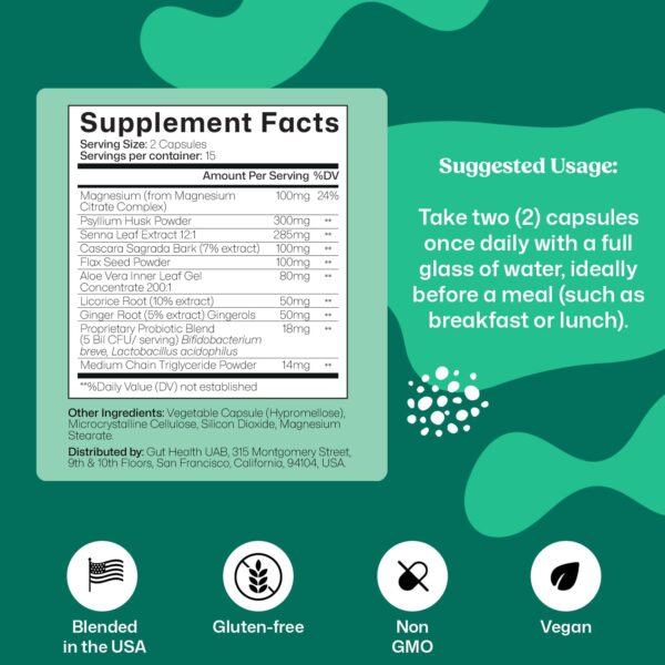 ColonBroom suplemento probióticos y magnesio para bienestar digestivo
