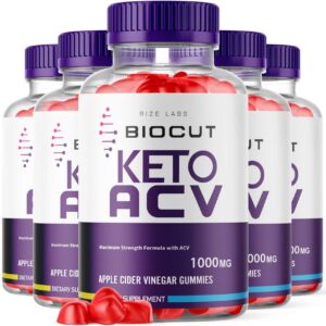 Gomitas Biocut Keto ACV paquete 5 de rize labs