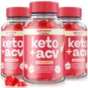 Gomitas Ketofit Keto ACV paquete 3 para pérdida de peso avanzada