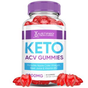 Keto acv gominolas soporte avanzado vinagre manzana 60 unidades