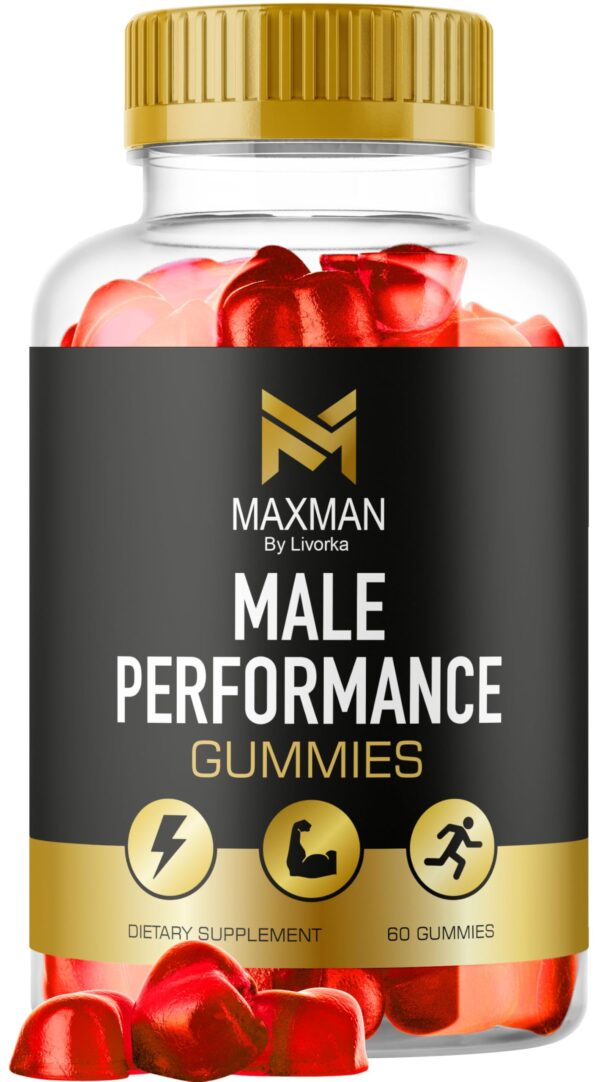 MaxMan Gummies fórmula avanzada 30 gomitas