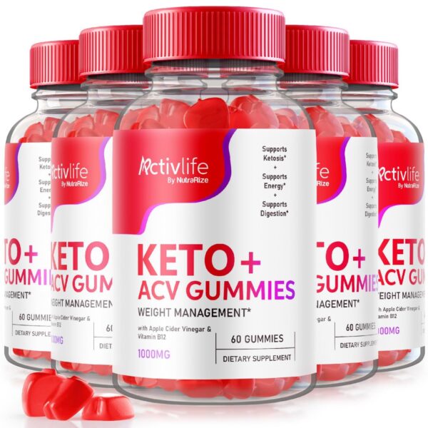 ActivLife Keto ACV gomitas envase frontal 300 unidades
