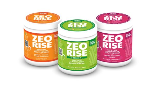 Etiqueta y empaque del producto Zeolita Clinoptilolita