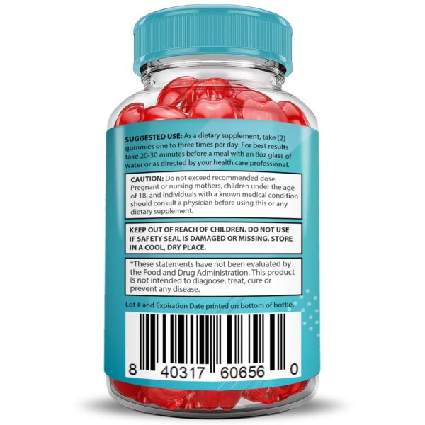 Frasco cerrado gominolas Tru Bio Keto ACV 60 unidades