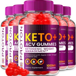 Paquete de gomitas Keto Proton ACV para control de peso Indelo