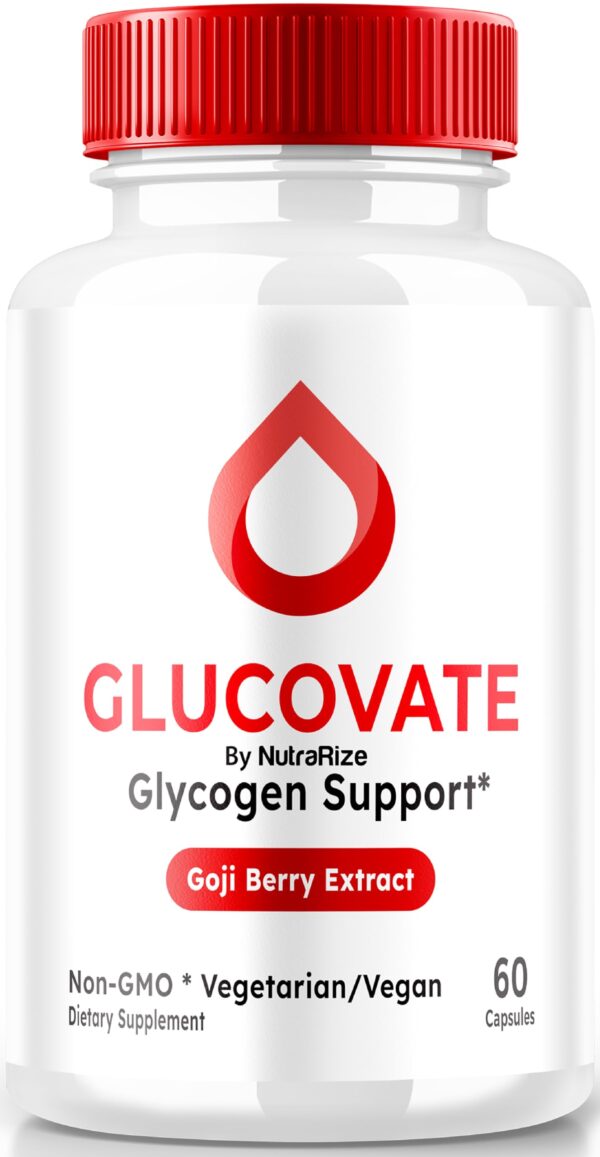 NutraRize Glucovate cápsulas soporte glucógeno salud natural