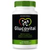 Frasco de cápsulas Glucovital 60 para circulación y vitalidad