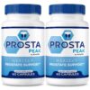 Frascos de Prosta Peak NutraVibe para apoyo prostático y bienestar