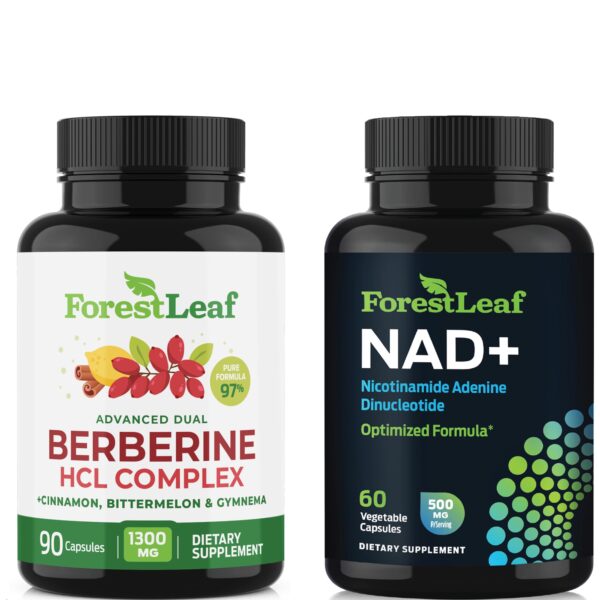 ForestLeaf Berberina NAD+ pack frontal