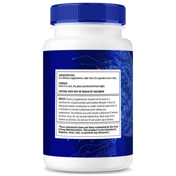 Cápsulas Mind Tech NutraVibe para concentración y claridad