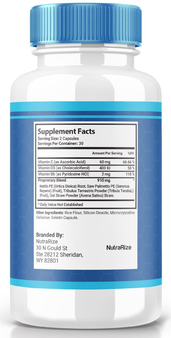 Cápsulas Prostapure suplemento natural avanzado