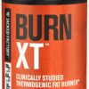 Frente del frasco Burn-XT de Jacked Factory