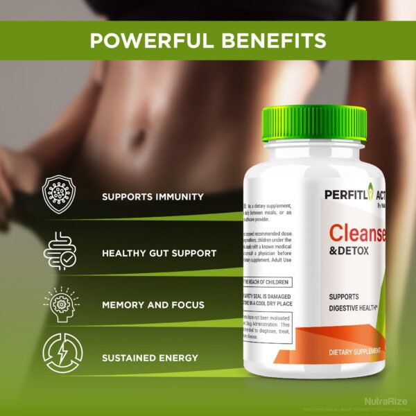 Perfitly Active caja y frasco NutraRize para control de peso