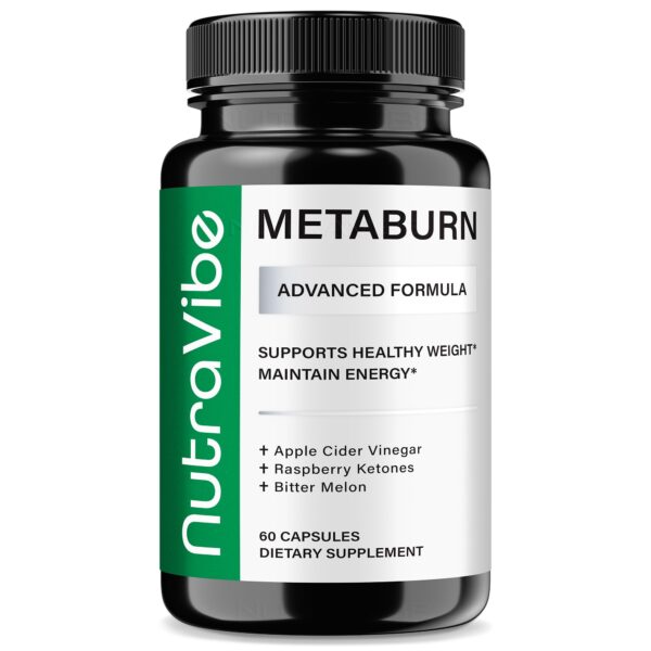 Frasco de MetaBurn NutraVibe