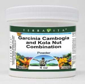 Terravita garcinia cambogia y kola en polvo frente
