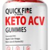 Gomitas QuickFire Keto ACV premium NutraRize frasco