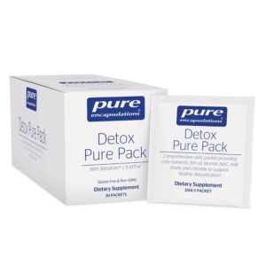 Pure Encapsulations Detox Pure Pack paquete diario detox