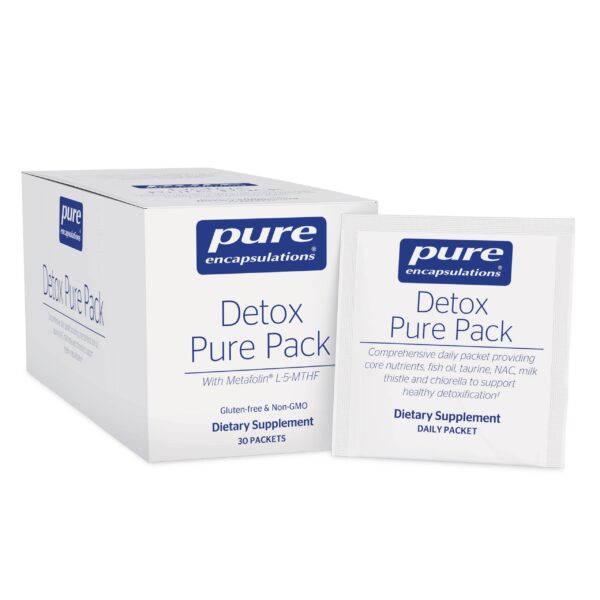 Pure Encapsulations Detox Pure Pack paquete diario detox