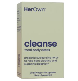 her own Cleanse cápsulas desintoxicación suave con algas y hierbas