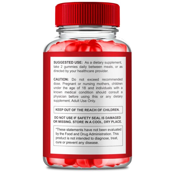 Gomas de vinagre de sidra de manzana natural y vitamina B12 FitFIve