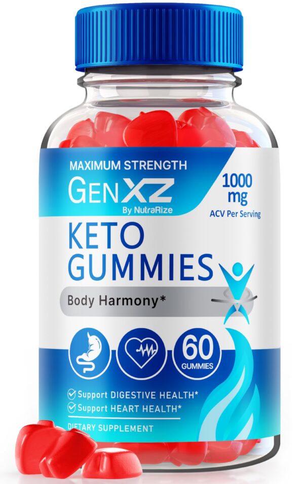 Gomitas GenXZ Keto ACV suplemento natural para dieta keto