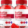 Keto Ripped ACV Gummies paquete doble 120 gomitas control peso