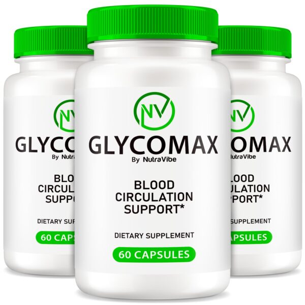Version 1.0.0 Paquete 3 cápsulas GlycoMax para salud y circulación
