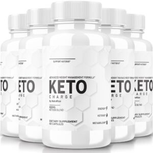 Cápsulas Keto Charge suplemento pérdida peso energía 300 unidades