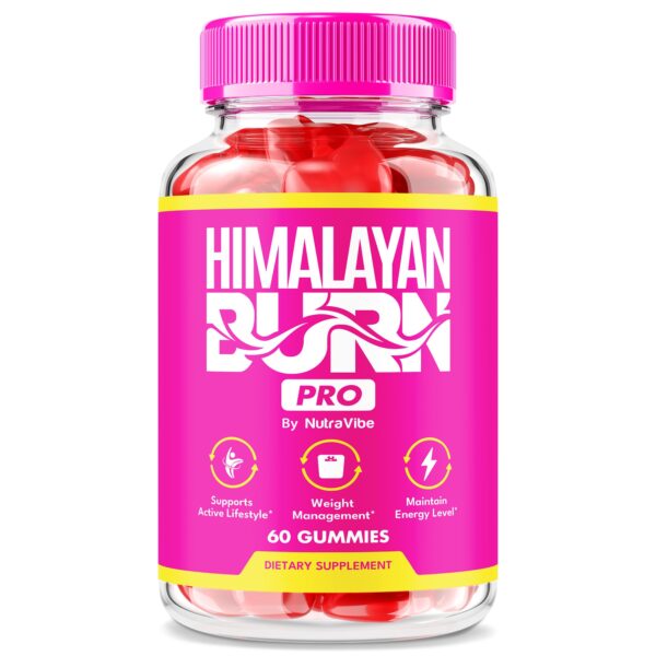 Gomitas Himalayan Burn Pro con sal rosa natural