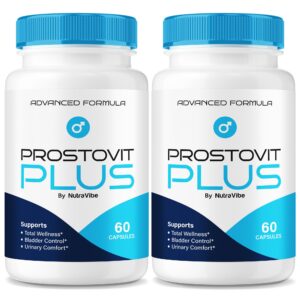 Caja de Prostovit Plus cápsulas para soporte prostático