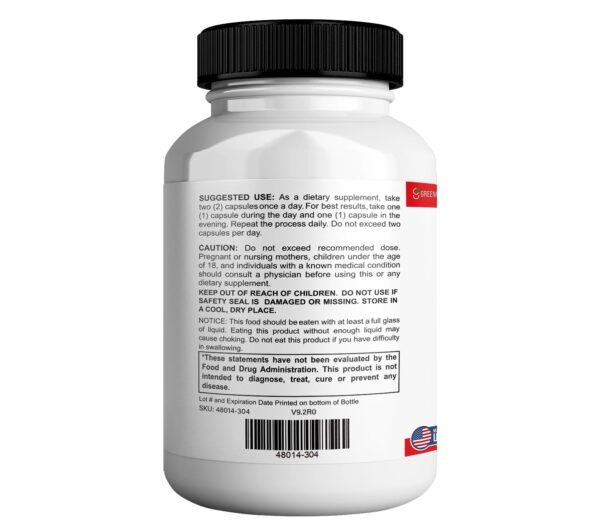 Suplemento vegano y sin gluten Greenvify Hepato Burn Max 60 cápsulas