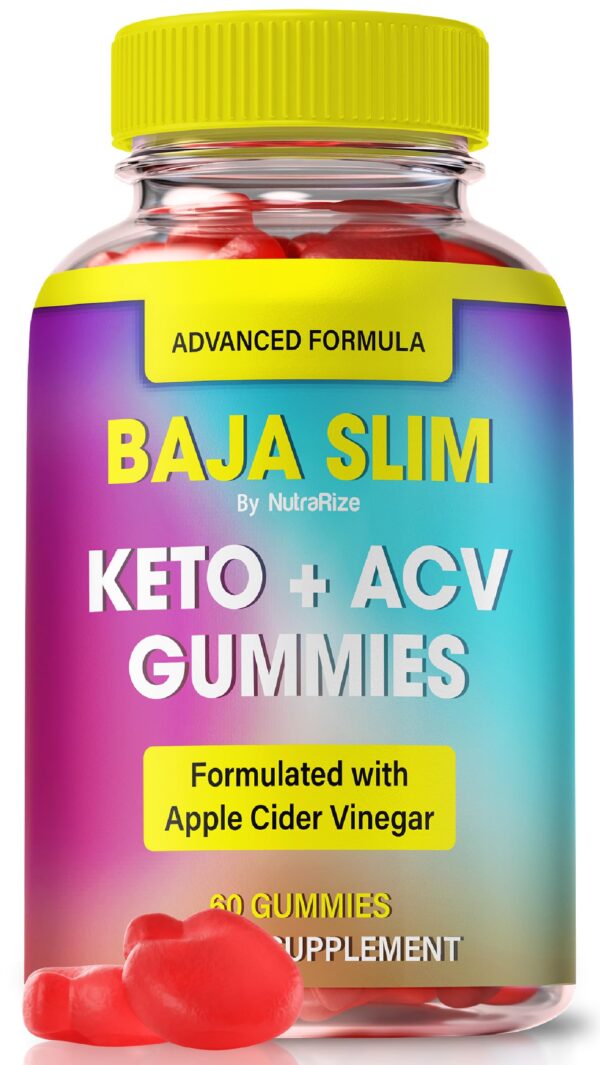 Gomitas Keto Baja Slim sabor vinagre de manzana natural