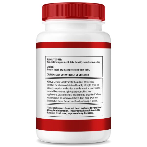 Cápsulas PowerPulse para enfoque y energía natural, vista frontal