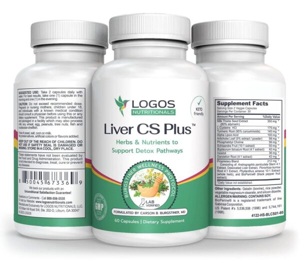 Cápsulas Liver CS Plus para salud hepática