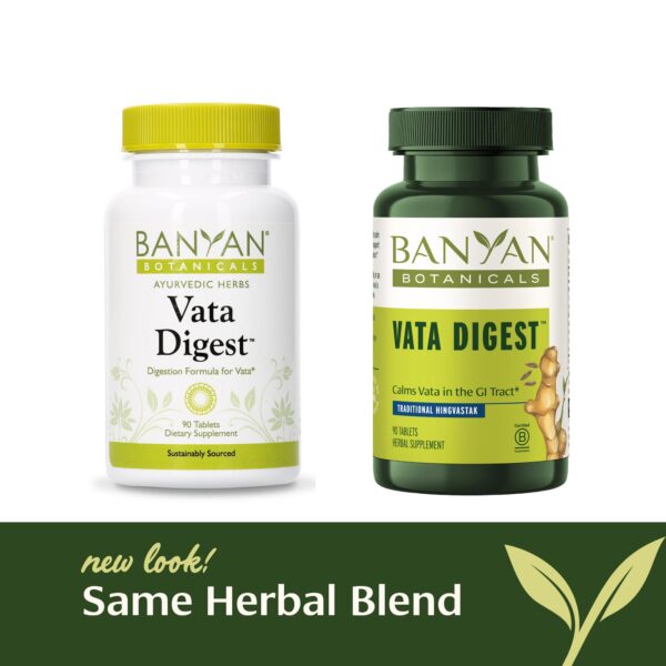 Banyan Botanicals Vata Digest caja frontal suplemento digestivo