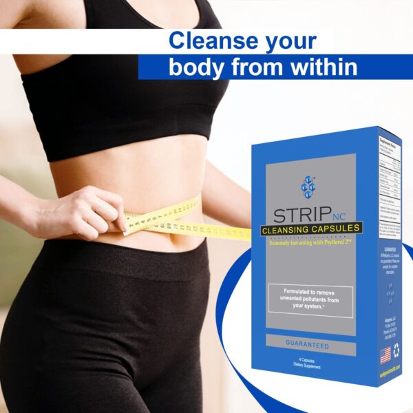 Cápsulas detox Wellgenix Strip NC limpieza rápida