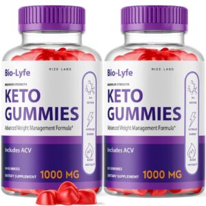 BioLyfe Keto ACV gomitas paquete 120 unidades